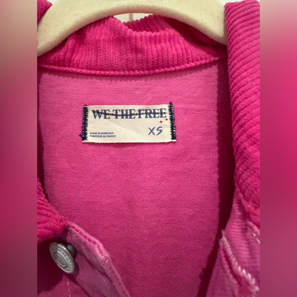 Free People Geronimo Jumpsuit Coverall We The Free - PINK -  XS - NWOT - Picture 9 of 9